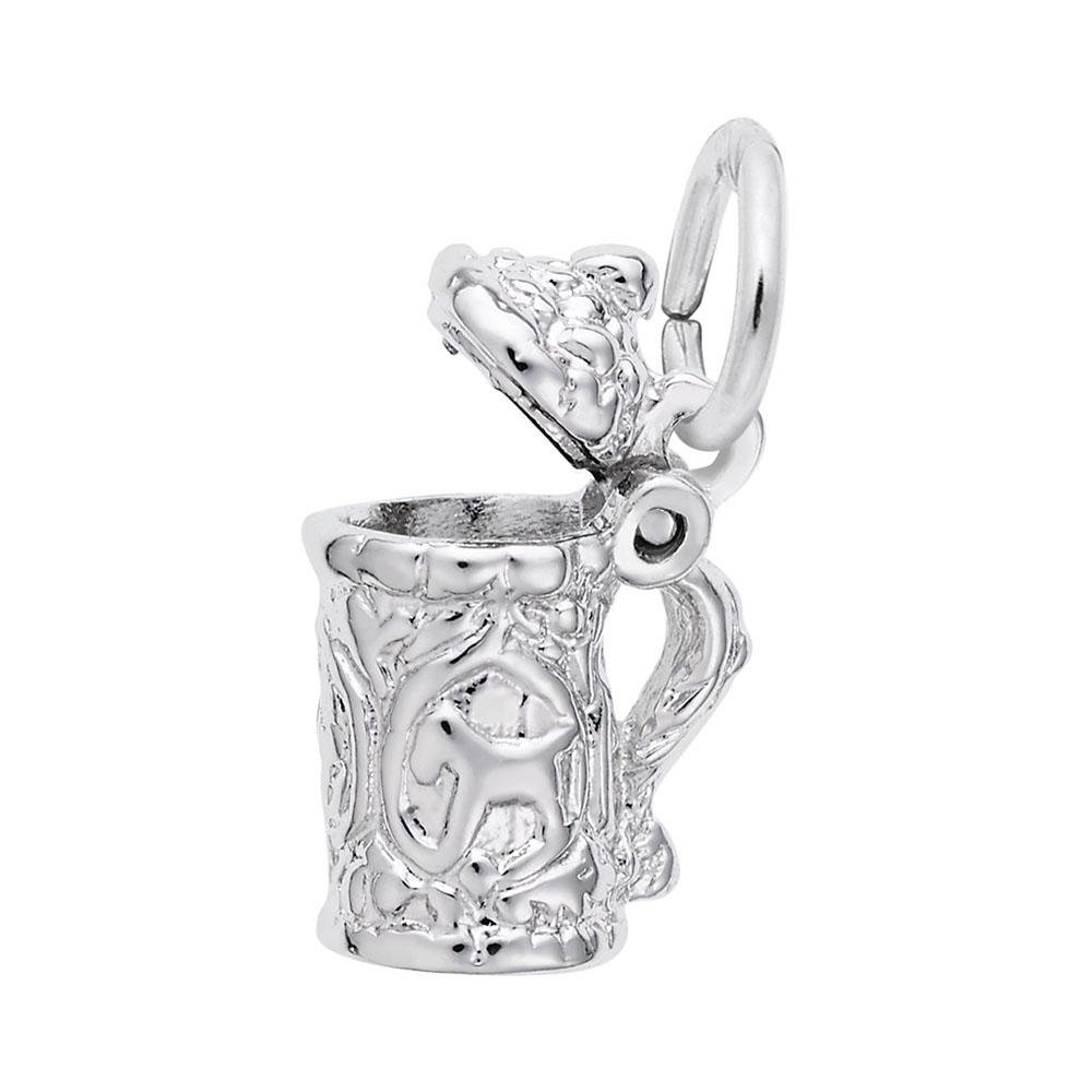 Rembrandt Charms - Beer Stein Charm - 0453 Rembrandt Charms Charm Birmingham Jewelry