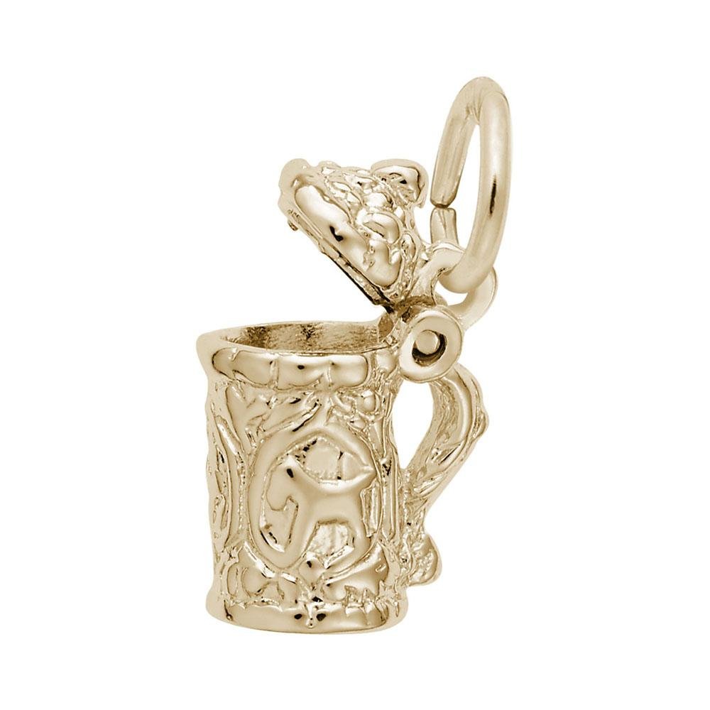 Rembrandt Charms - Beer Stein Charm - 0453 Rembrandt Charms Charm Birmingham Jewelry