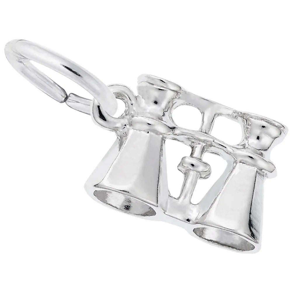 Rembrandt Charms - Binoculars Charm - 0461 Rembrandt Charms Charm Birmingham Jewelry