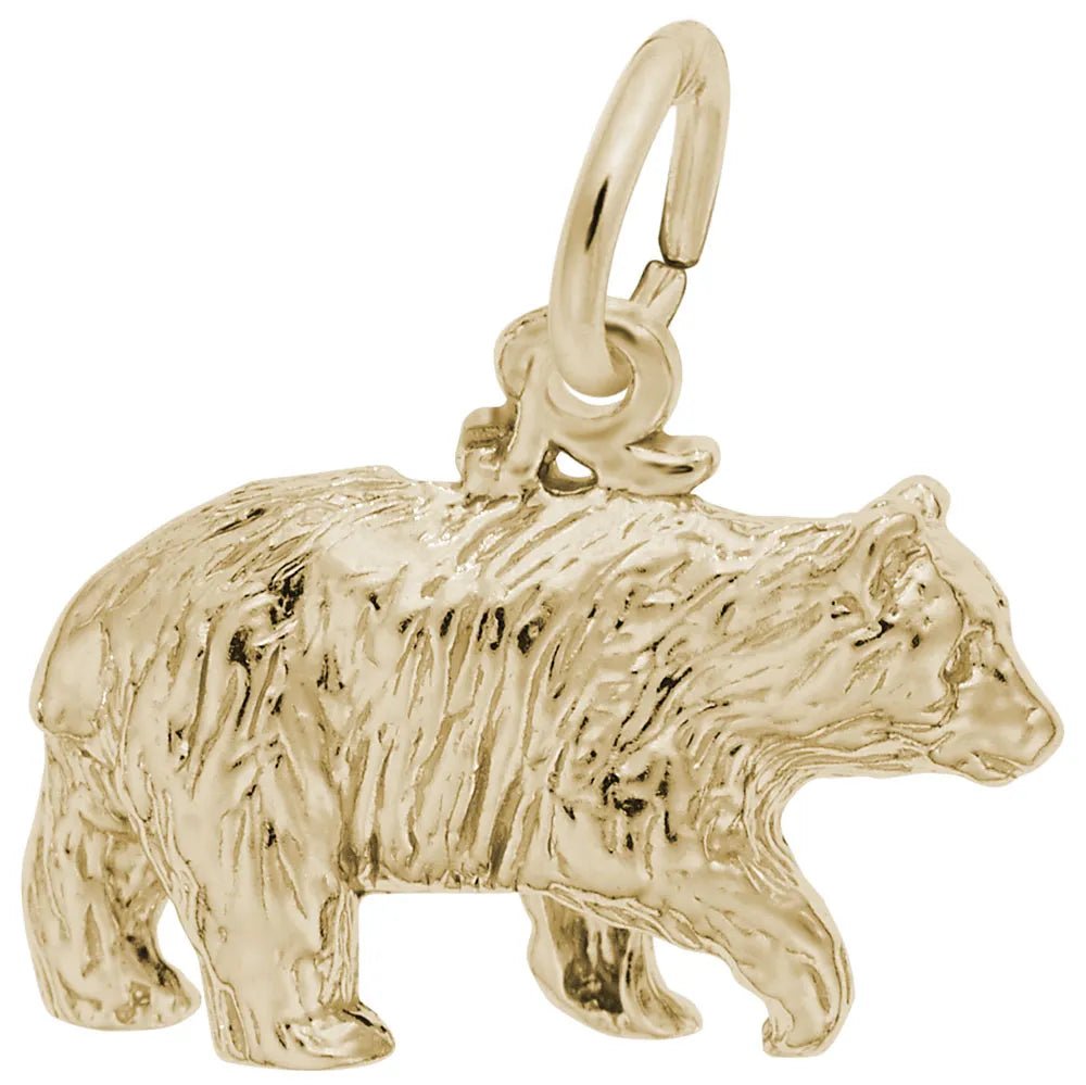 Rembrandt Charms - Black Bear Charm - 1546 Rembrandt Charms Charm Birmingham Jewelry