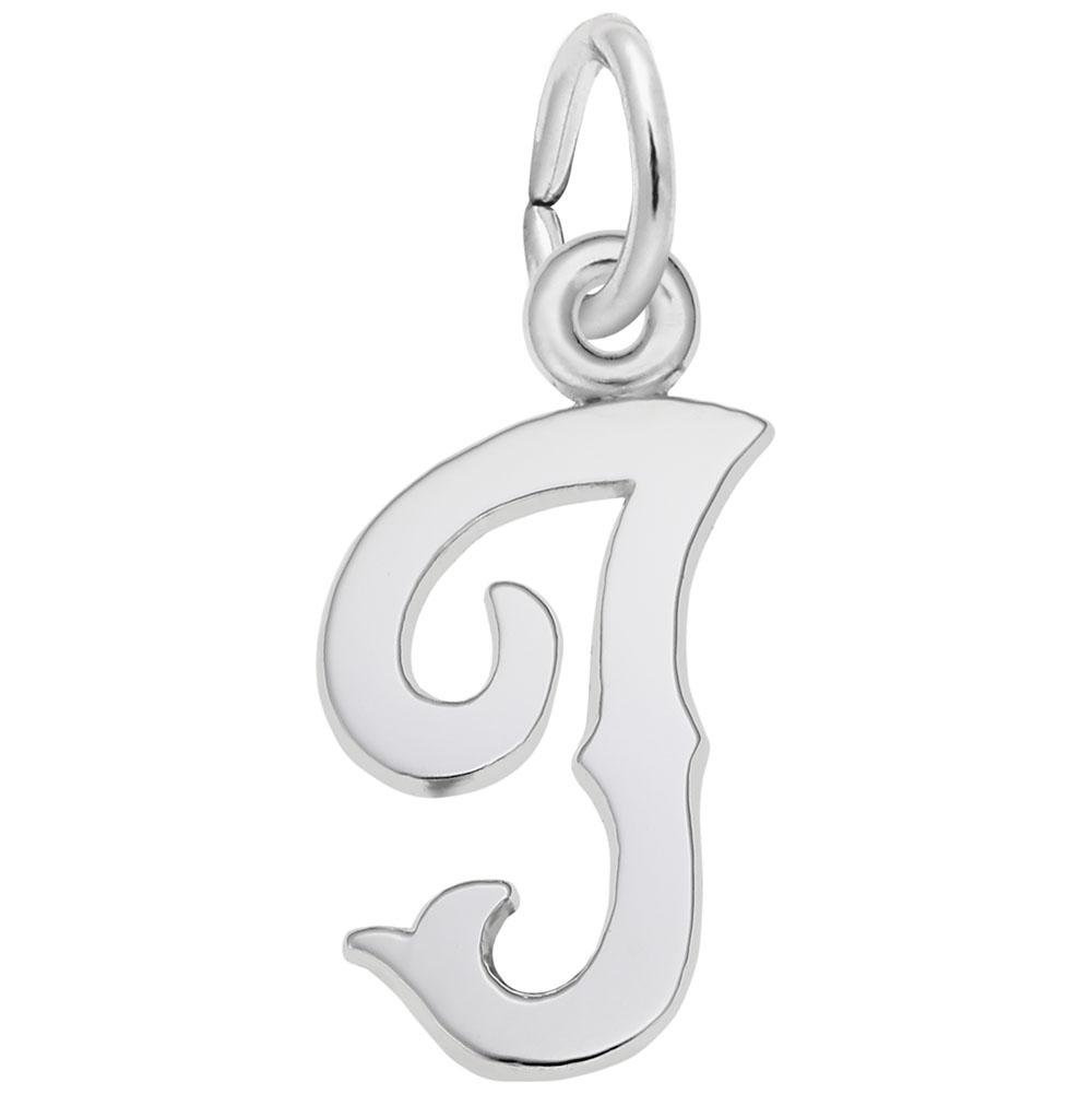 Rembrandt Charms - Blackletter Initial I Charm - 4766-009 Rembrandt Charms Charm Birmingham Jewelry