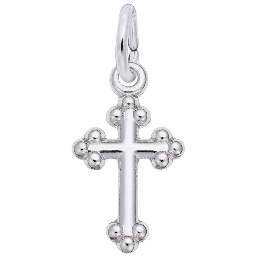 Rembrandt Charms - Bottony Cross Accent Charm - 4433 Rembrandt Charms Charm Birmingham Jewelry