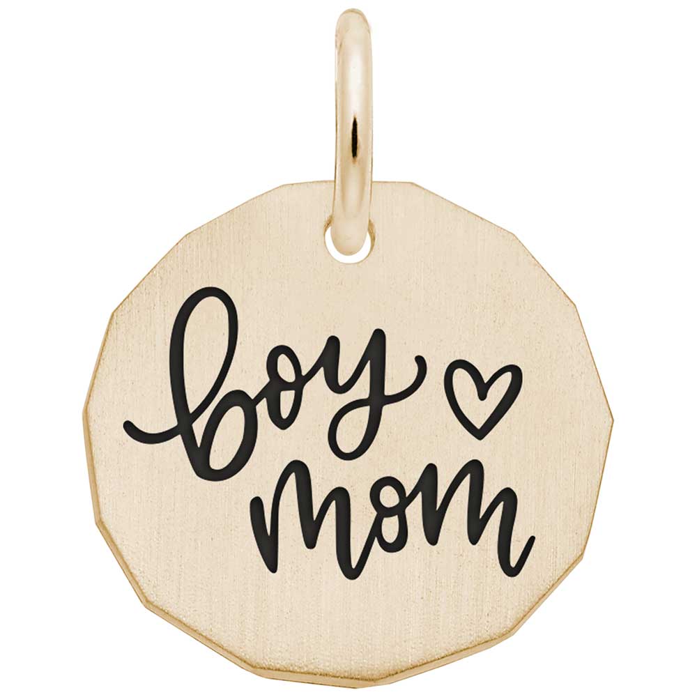 Rembrandt Charms - Boy Mom Charm - 1968 Rembrandt Charms Charm Birmingham Jewelry