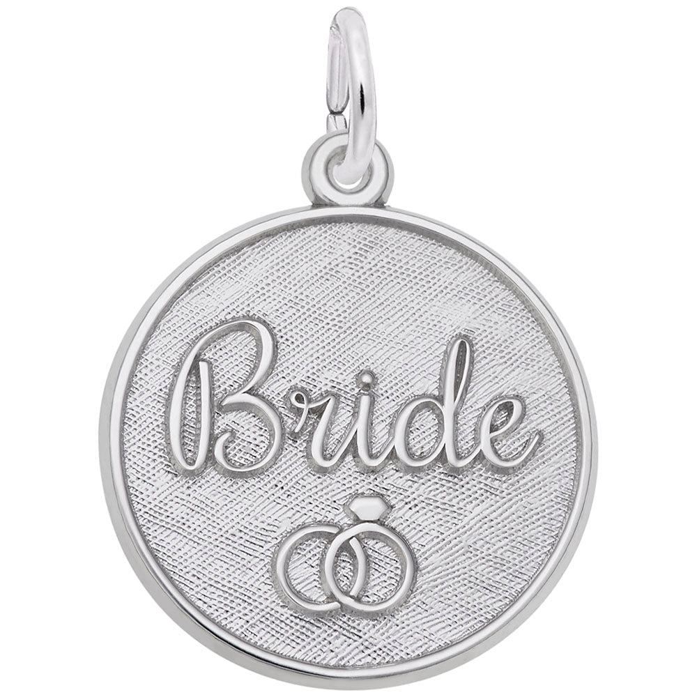 Rembrandt Charms - Bride Disc Charm - 1833 Rembrandt Charms Charm Birmingham Jewelry