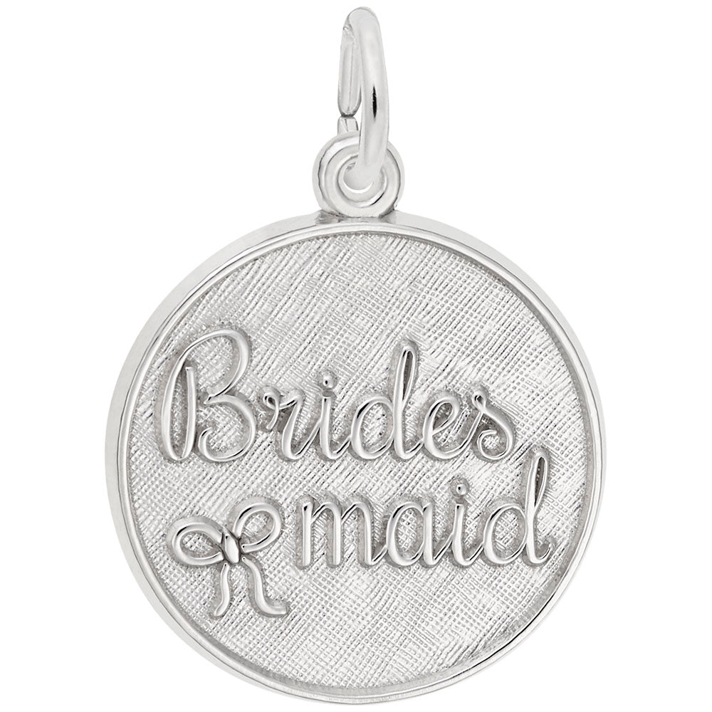 Rembrandt Charms - Bridesmaid Disc Charm - 1835 Rembrandt Charms Charm Birmingham Jewelry