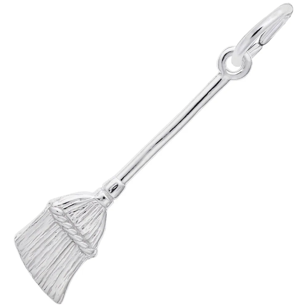 Rembrandt Charms - Broom Charm - 419 Rembrandt Charms Charm Birmingham Jewelry