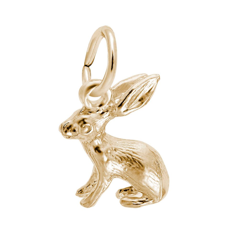 Rembrandt Charms - Bunny Accent Charm - 0577 Rembrandt Charms Charm Birmingham Jewelry