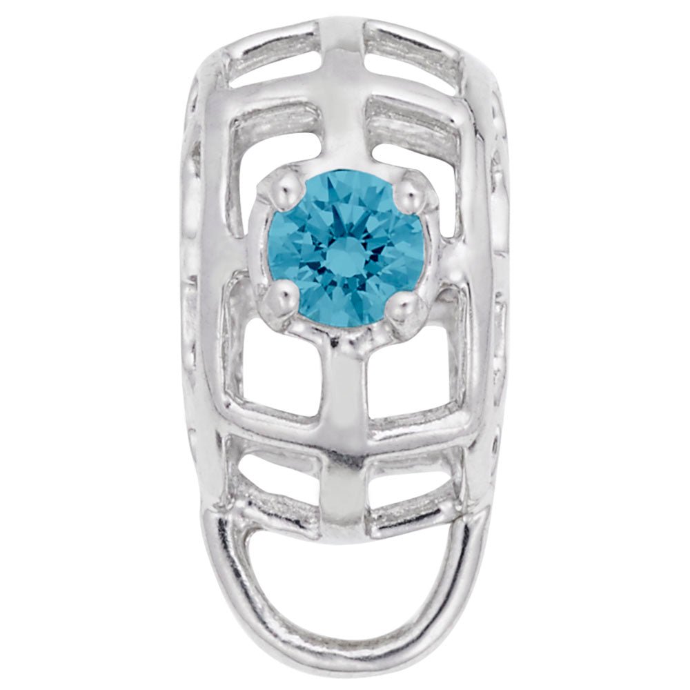 Rembrandt Charms - Caged Stone Dec Charmdrop - 9181-012 Rembrandt Charms Charm Birmingham Jewelry