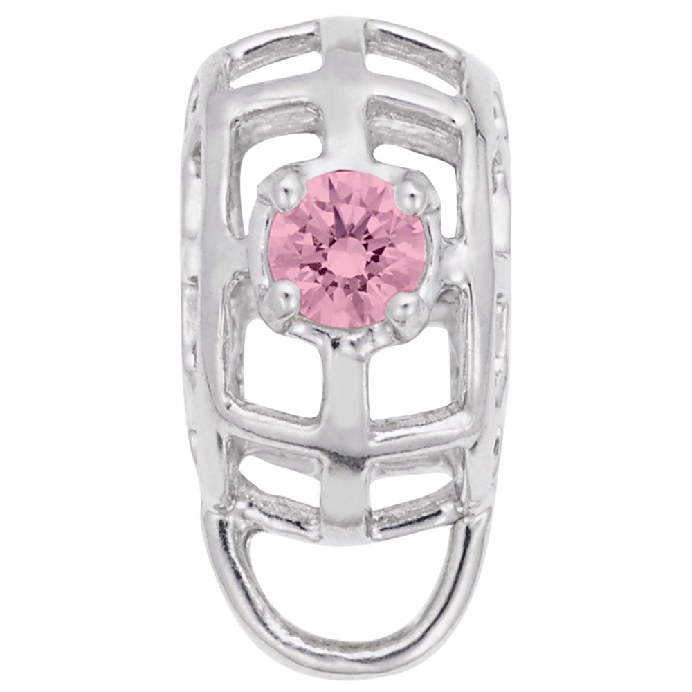 Rembrandt Charms - Caged Stone Oct Charmdrop - 9181-010 Rembrandt Charms Charm Birmingham Jewelry