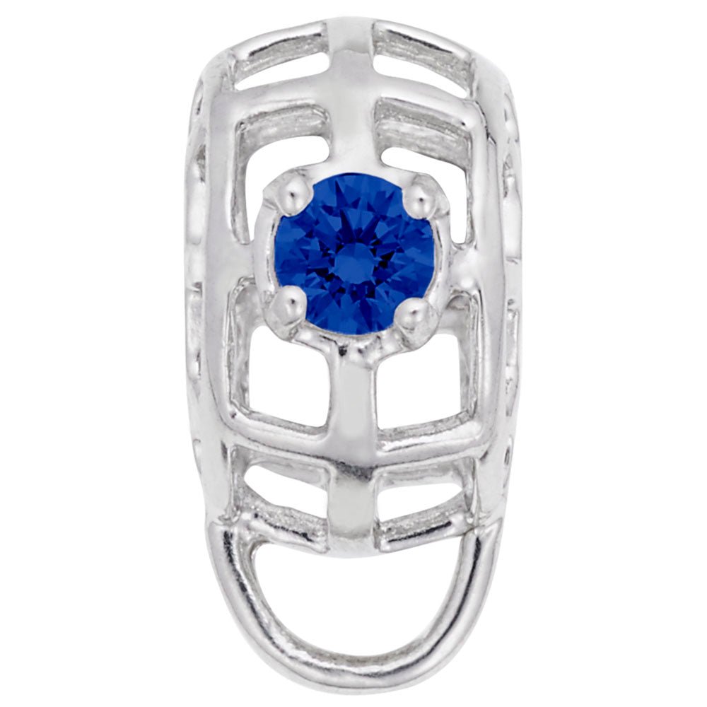 Rembrandt Charms - Caged Stone Sept Charmdrop - 9181-009 Rembrandt Charms Charm Birmingham Jewelry