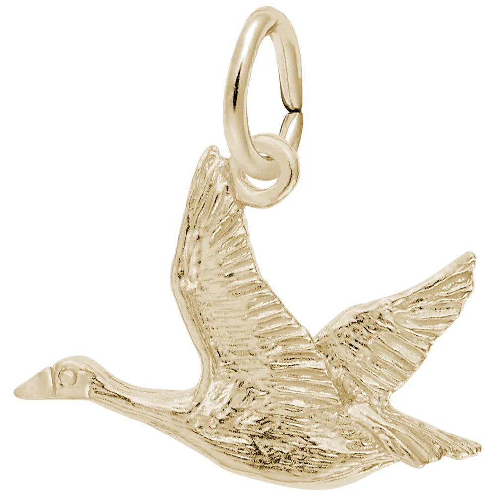 Rembrandt Charms - Canadian Goose Charm - 2384 Rembrandt Charms Charm Birmingham Jewelry
