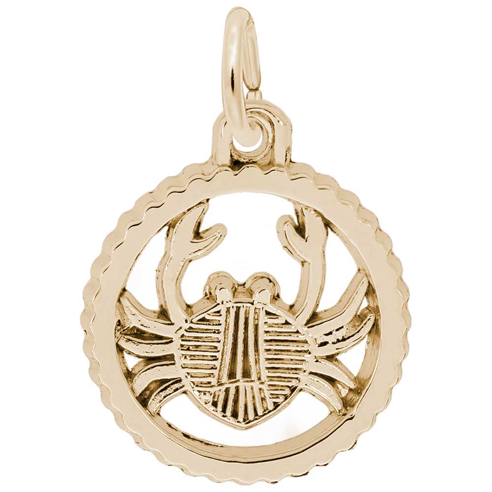 Rembrandt Charms - Cancer Charm - 4546 Rembrandt Charms Charm Birmingham Jewelry