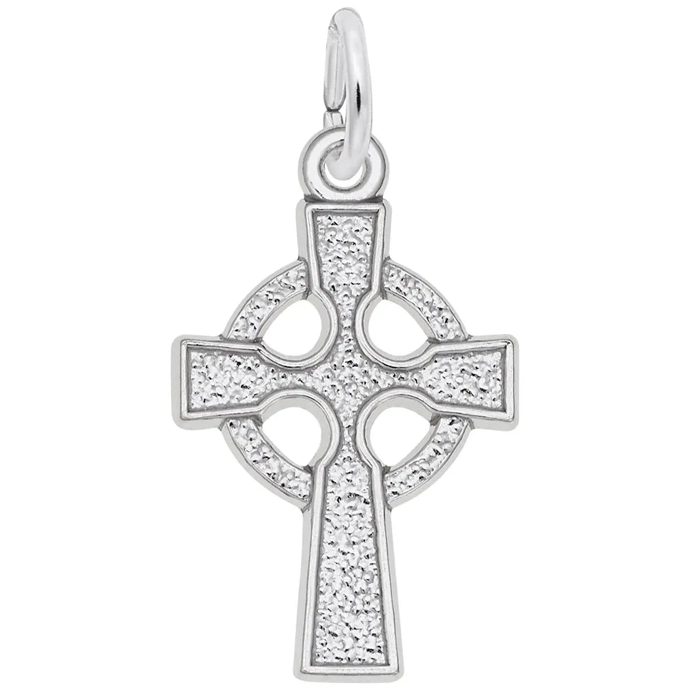 Rembrandt Charms - Celtic Cross Charm - 6147 Rembrandt Charms Charm Birmingham Jewelry