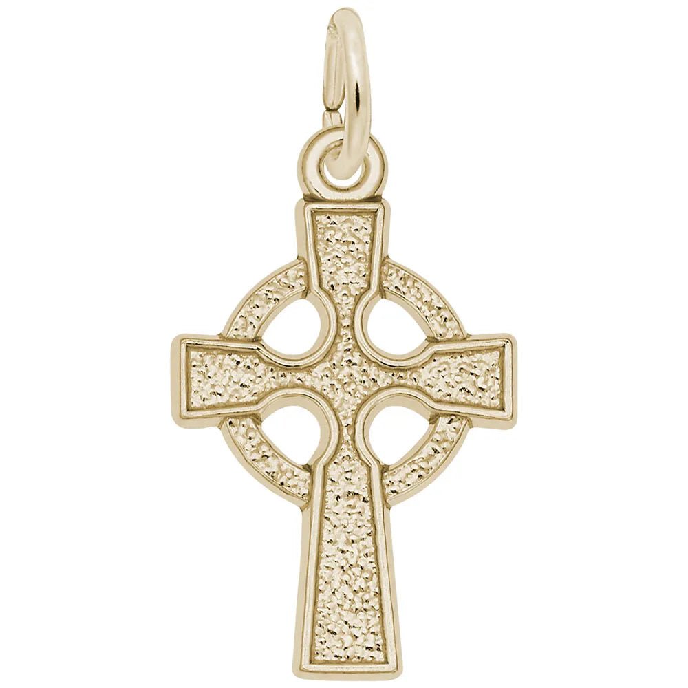 Rembrandt Charms - Celtic Cross Charm - 6147 Rembrandt Charms Charm Birmingham Jewelry