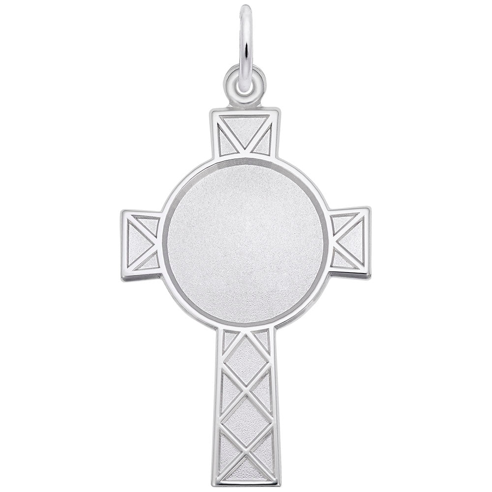 Rembrandt Charms - Celtic Cross Photoart Charm - 8622 Rembrandt Charms Charm Birmingham Jewelry