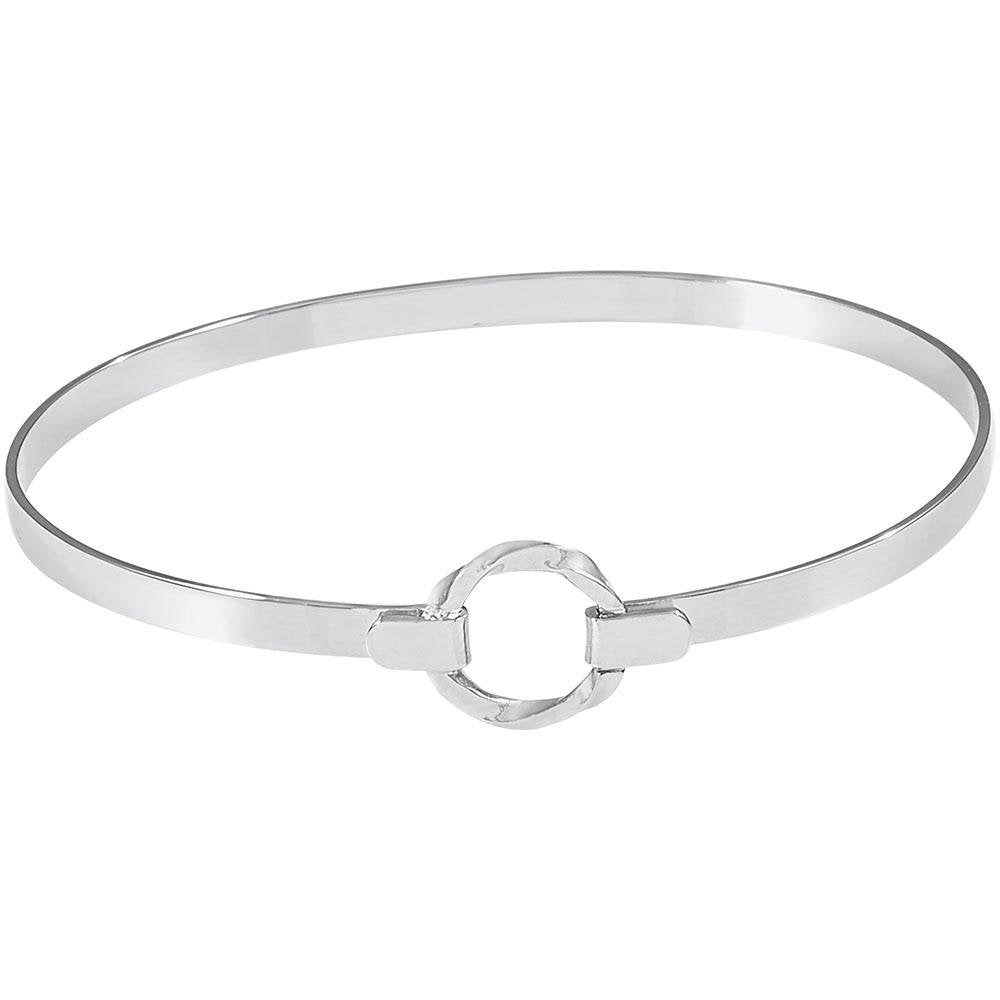 Rembrandt Charms - Centered Bangle Bracelet - 20-0500 Rembrandt Charms Bangle Bracelet Birmingham Jewelry