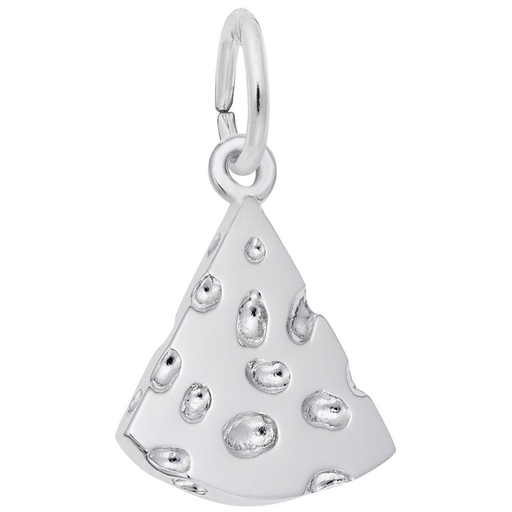 Rembrandt Charms - Cheese Wedge Charm - 3442 Rembrandt Charms Charm Birmingham Jewelry