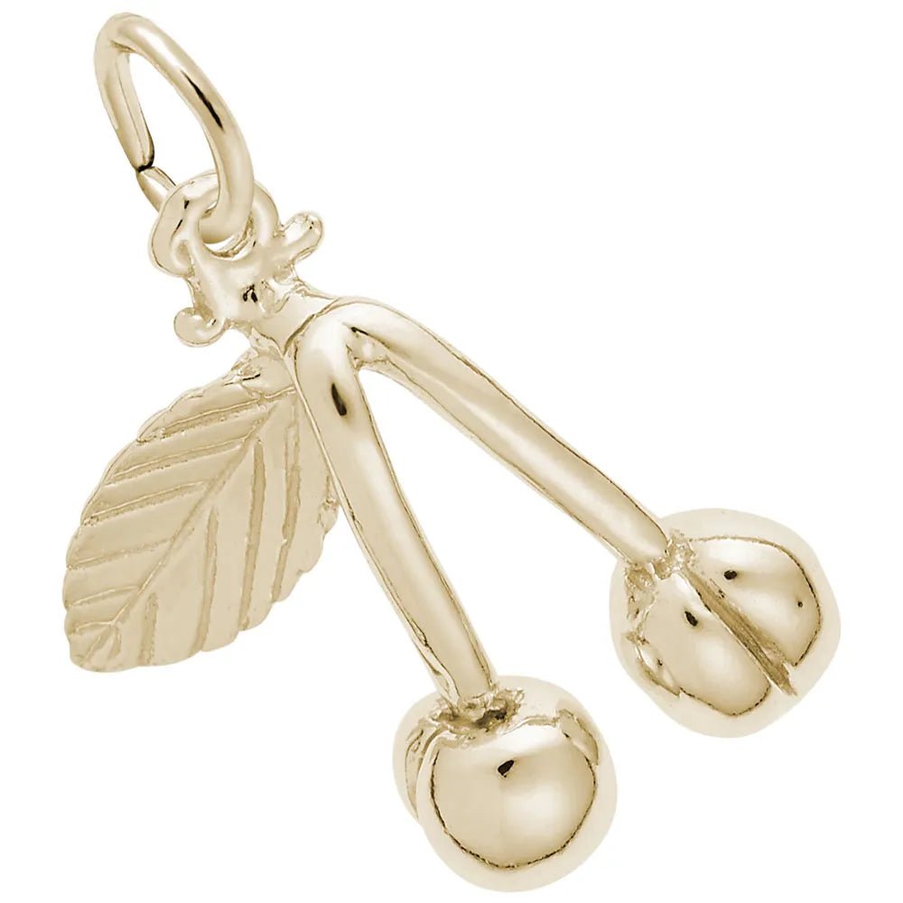 Rembrandt Charms - Cherries Charm - 2637 Rembrandt Charms Charm Birmingham Jewelry