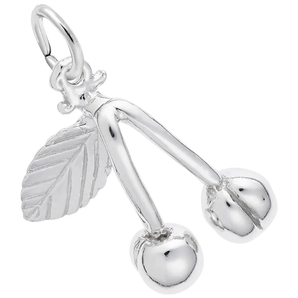 Rembrandt Charms - Cherries Charm - 2637 Rembrandt Charms Charm Birmingham Jewelry