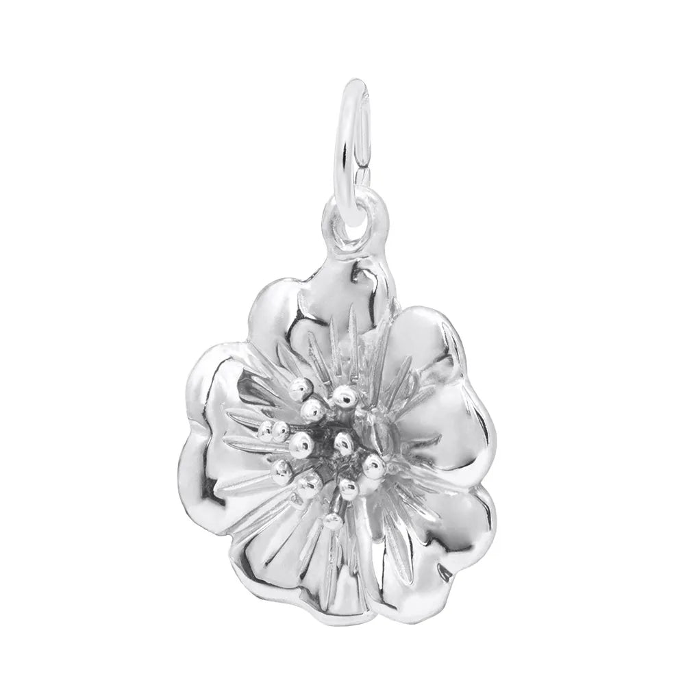 Rembrandt Charms - Cherry Blossom 3D Charm - 1865 Rembrandt Charms Charm Birmingham Jewelry