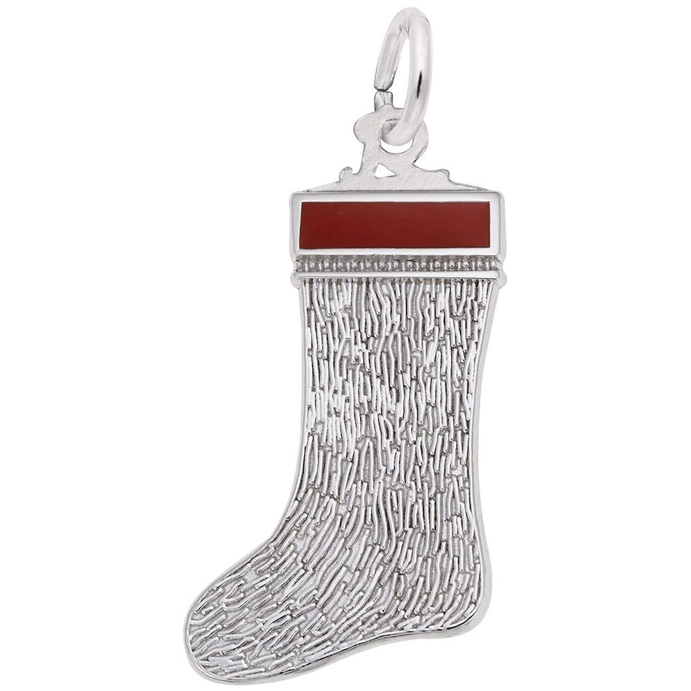 Rembrandt Charms - Christmas Stocking Charm - 8126 Rembrandt Charms Charm Birmingham Jewelry