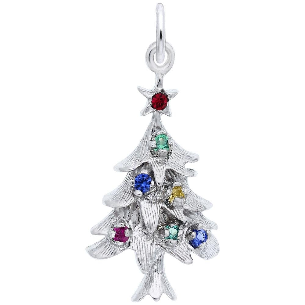 Christmas tree is Rembrandt (RQC) charm 14K yellow gold 2024