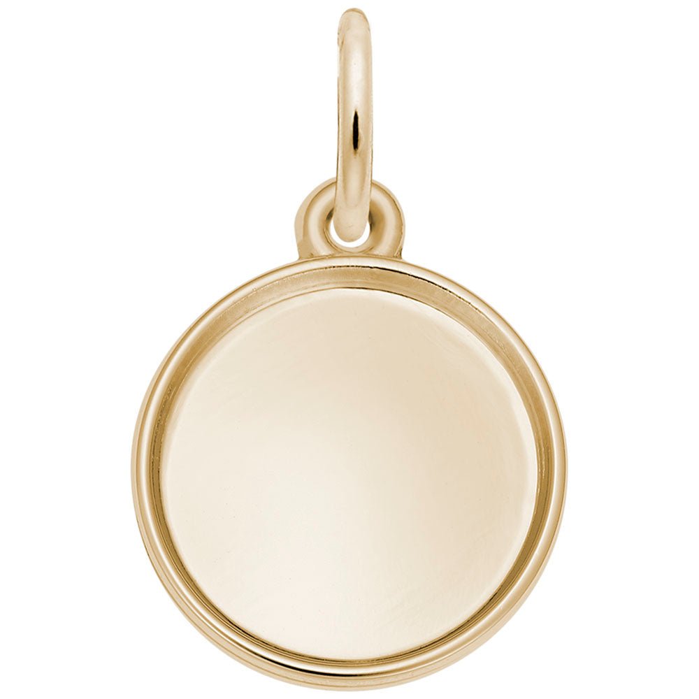 Rembrandt Charms - Circle Photoart Charm - 8621 Rembrandt Charms Charm Birmingham Jewelry
