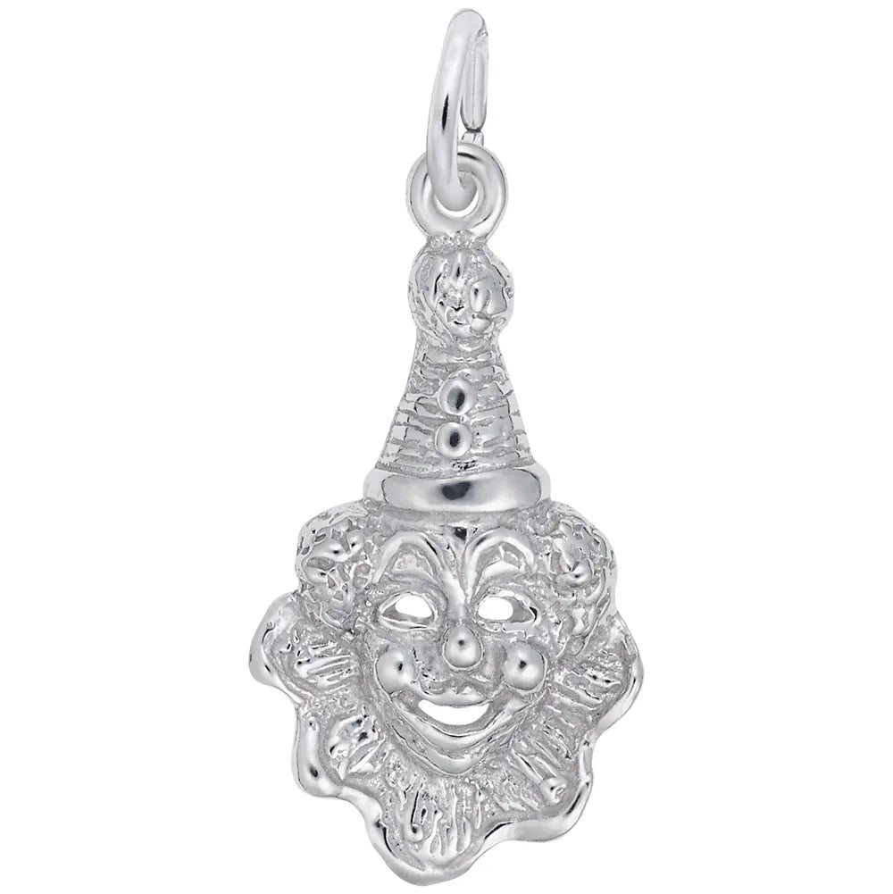 Rembrandt Charms - Clown Face Charm - 7752 Rembrandt Charms Charm Birmingham Jewelry