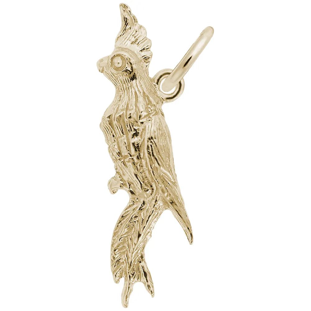 Rembrandt Charms - Cockatoo Charm - 1873 Rembrandt Charms Charm Birmingham Jewelry