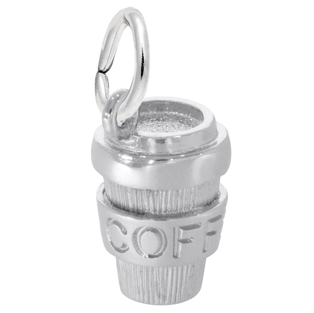 Rembrandt Charms - Coffee Cup Charm - 1798 Rembrandt Charms Charm Birmingham Jewelry