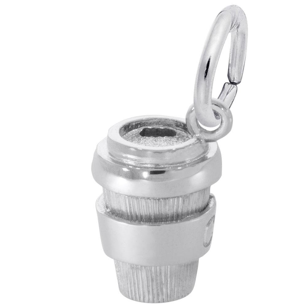 Rembrandt Charms - Coffee Cup Charm - 1798 Rembrandt Charms Charm Birmingham Jewelry