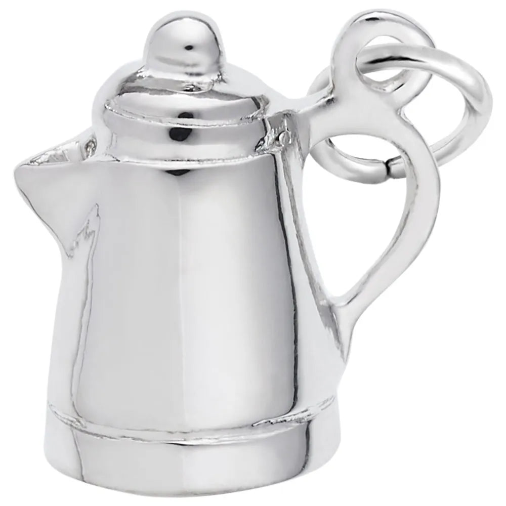 Rembrandt Charms - Coffee Pot Charm - 692 Rembrandt Charms Charm Birmingham Jewelry