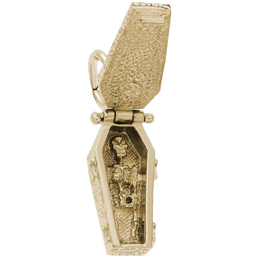 Rembrandt Charms - Coffin Charm - 1561 Rembrandt Charms Charm Birmingham Jewelry