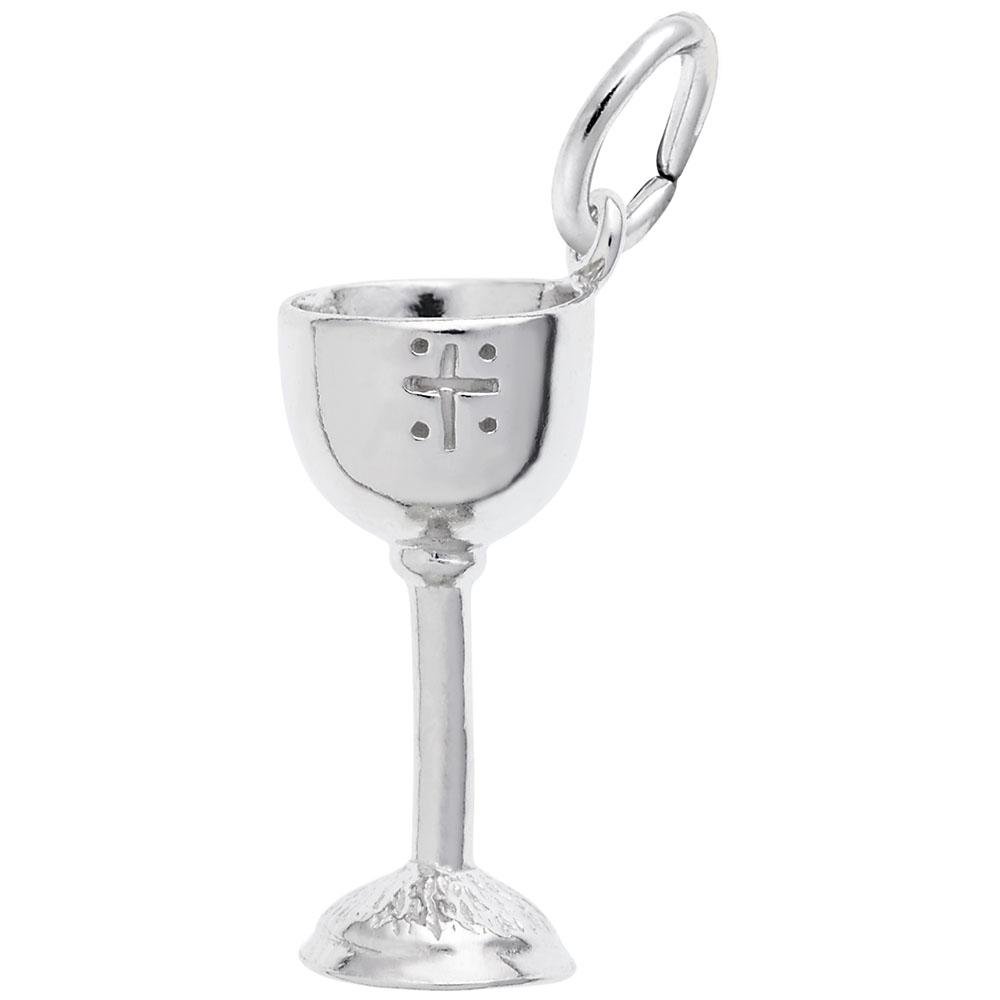 Rembrandt Charms - Communion Chalice Charm - 0545 Rembrandt Charms Charm Birmingham Jewelry