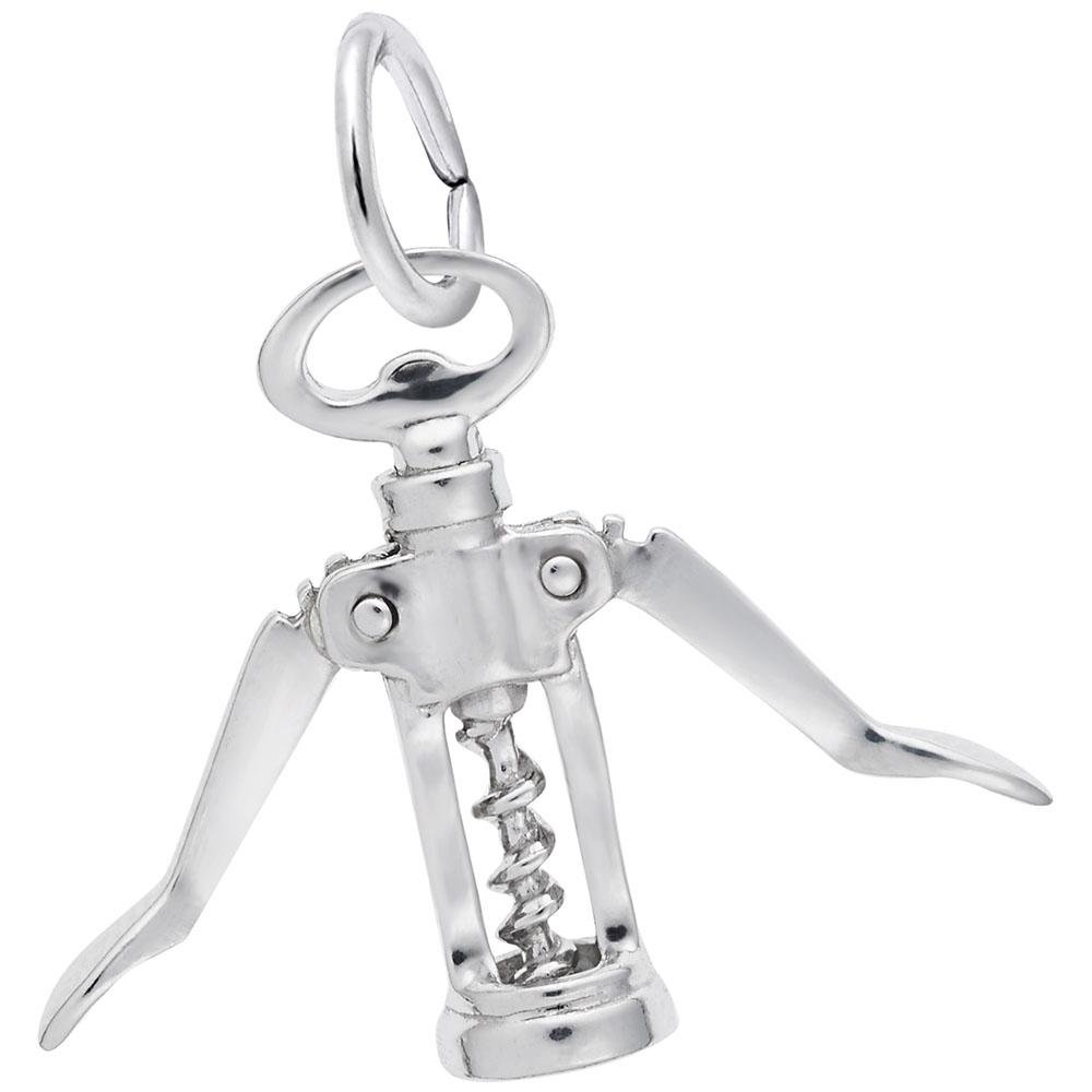 Rembrandt Charms - Corkscrew Charm - 2477 Rembrandt Charms Charm Birmingham Jewelry