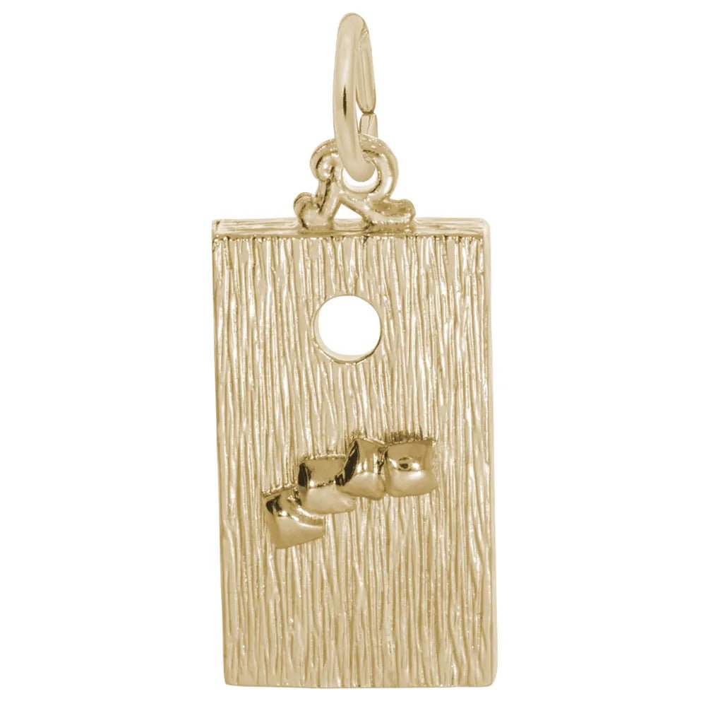 Rembrandt Charms - Corn Hole Game Charm - 1754 Rembrandt Charms Charm Birmingham Jewelry