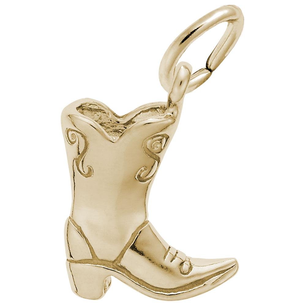 Rembrandt Charms - Cowboy Boot Charm - 6312 Rembrandt Charms Charm Birmingham Jewelry