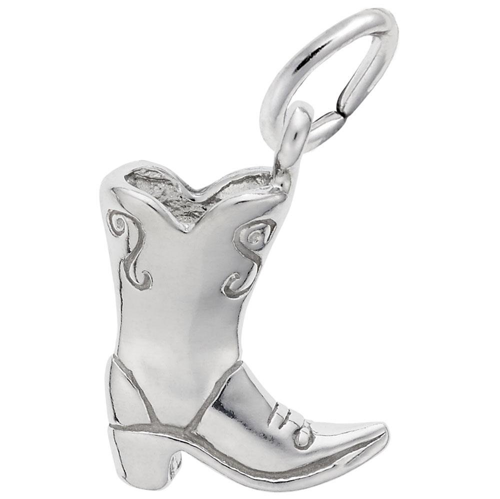 Rembrandt Charms - Cowboy Boot Charm - 6312 Rembrandt Charms Charm Birmingham Jewelry