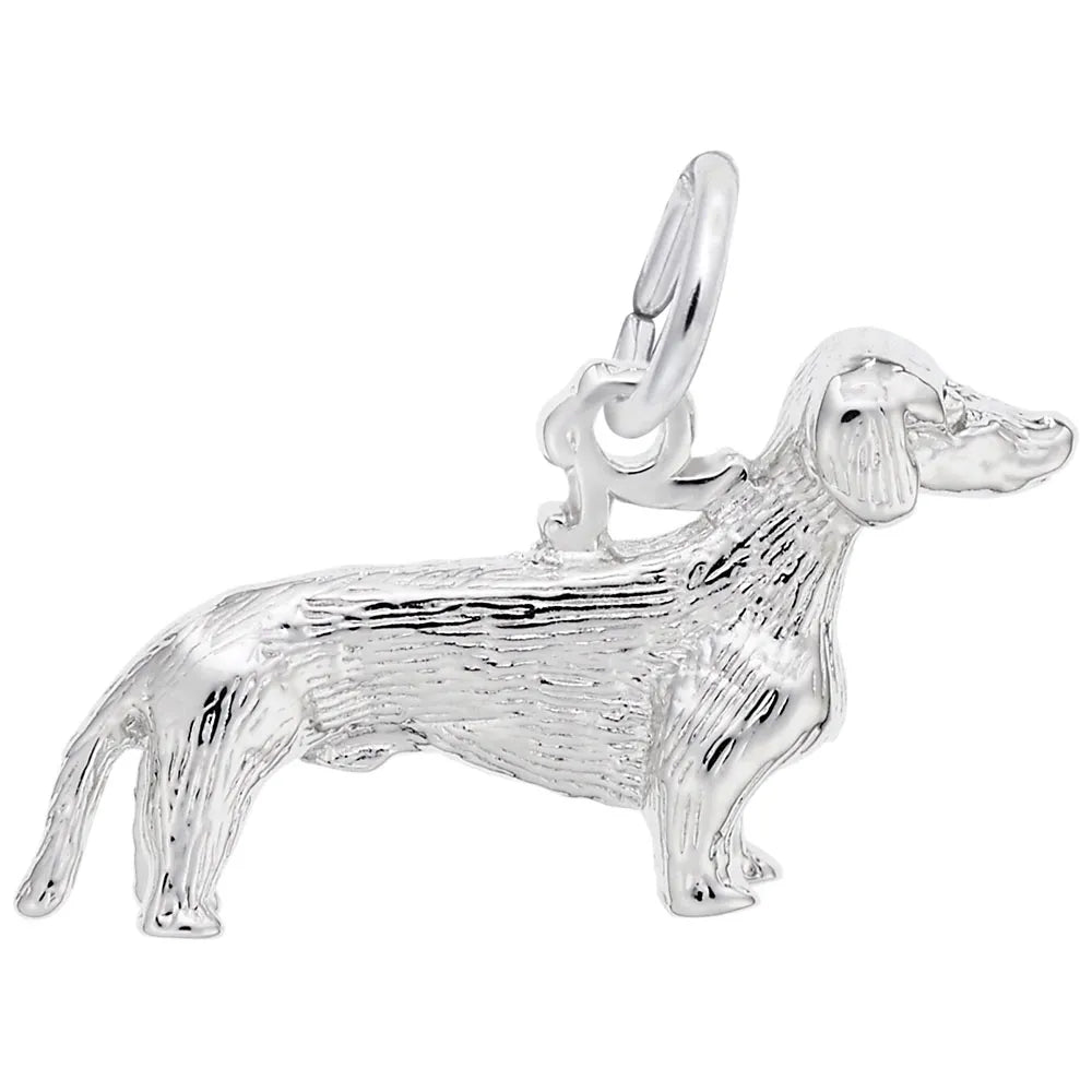 Rembrandt Charms - Dachshund Dog Charm - 1790 Rembrandt Charms Charm Birmingham Jewelry