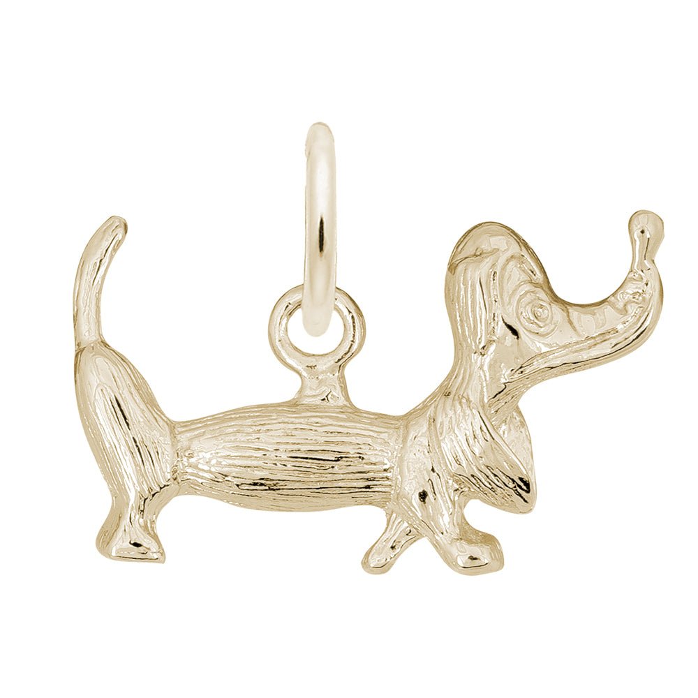 Rembrandt Charms - Dachshund Dog Charm - 1923 Rembrandt Charms Charm Birmingham Jewelry