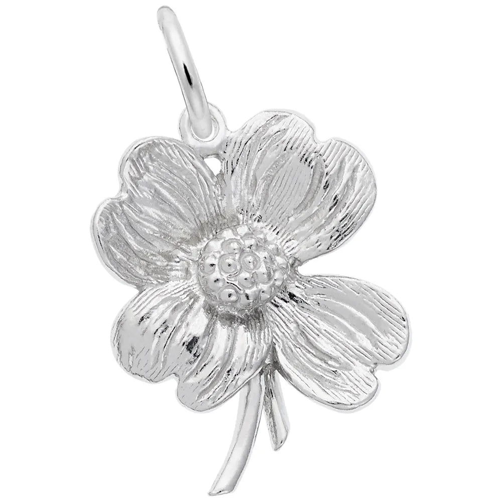 Rembrandt Charms - Dogwood Flower Charm - 1992 Rembrandt Charms Charm Birmingham Jewelry