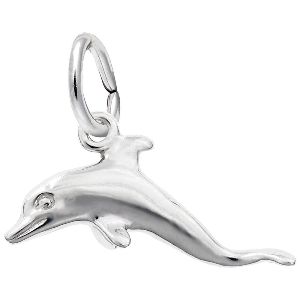 Rembrandt Charms - Dolphin Charm - 1622 Rembrandt Charms Charm Birmingham Jewelry