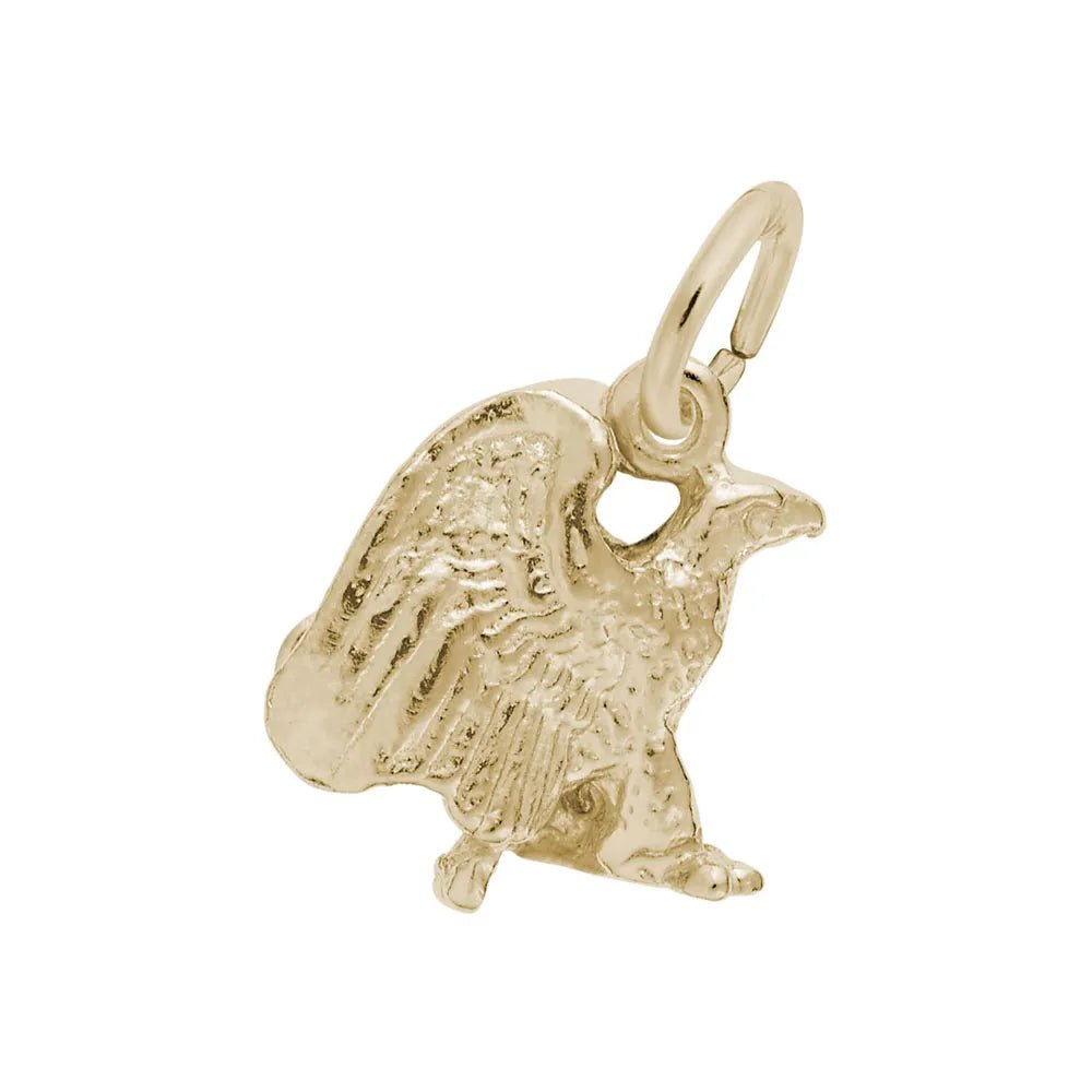 Rembrandt Charms - Eagle Accent Charm - 1774 Rembrandt Charms Charm Birmingham Jewelry