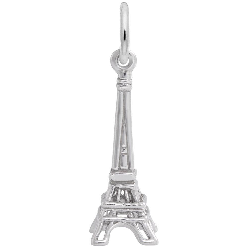 Rembrandt Charms - Eiffel Tower Accent Charm - 0253 Rembrandt Charms Charm Birmingham Jewelry