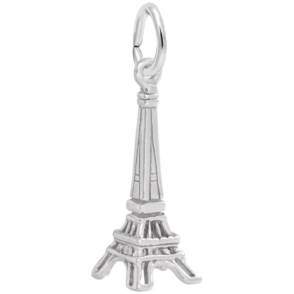 Rembrandt Charms - Eiffel Tower Accent Charm - 0253 Rembrandt Charms Charm Birmingham Jewelry