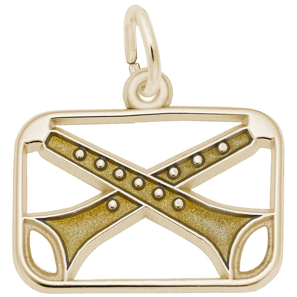 Rembrandt Charms - Eleven Pipers Piping Charm - 3911 Rembrandt Charms Charm Birmingham Jewelry