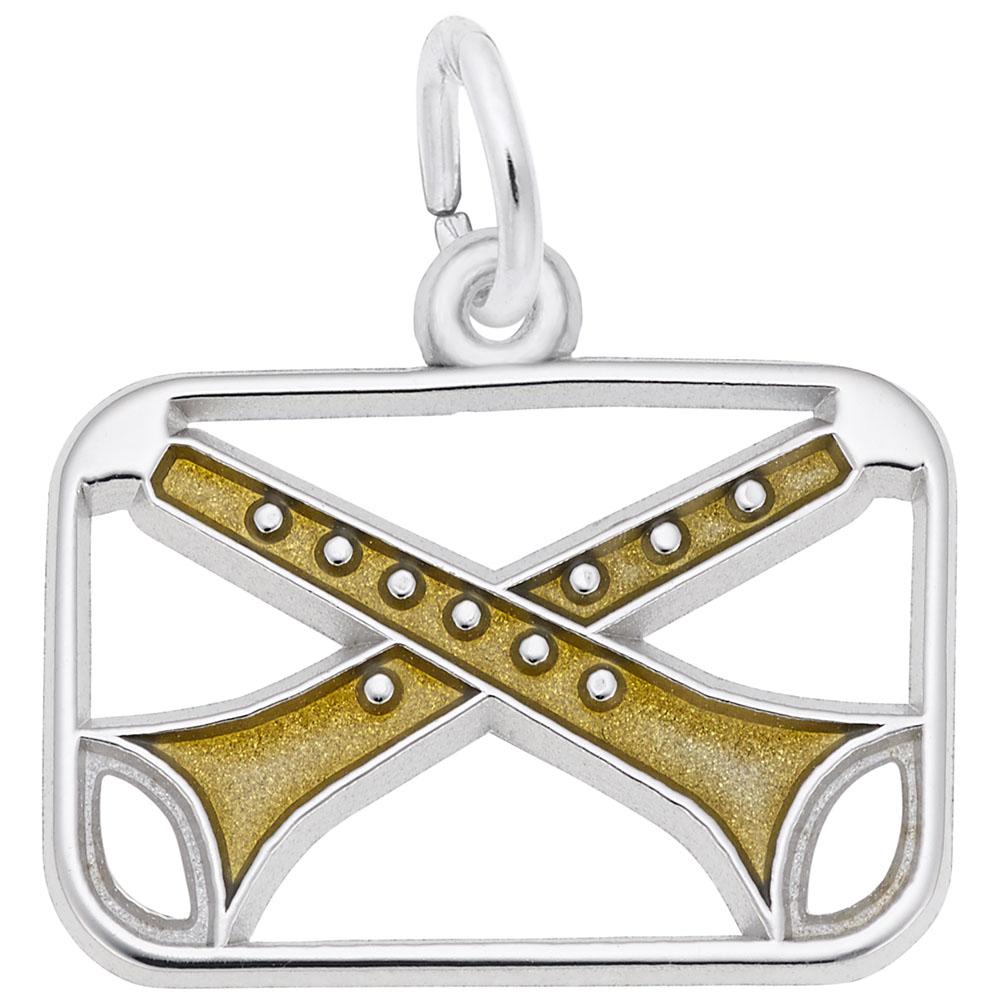 Rembrandt Charms - Eleven Pipers Piping Charm - 3911 Rembrandt Charms Charm Birmingham Jewelry