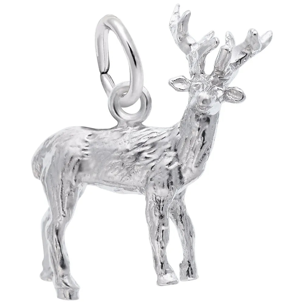 Rembrandt Charms - Elk Charm - 0899 Rembrandt Charms Charm Birmingham Jewelry