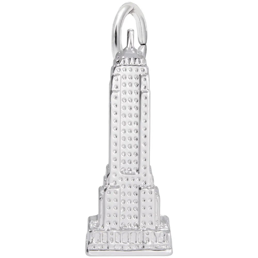 Rembrandt Charms - Empire State Building Charm - 1625 Rembrandt Charms Charm Birmingham Jewelry