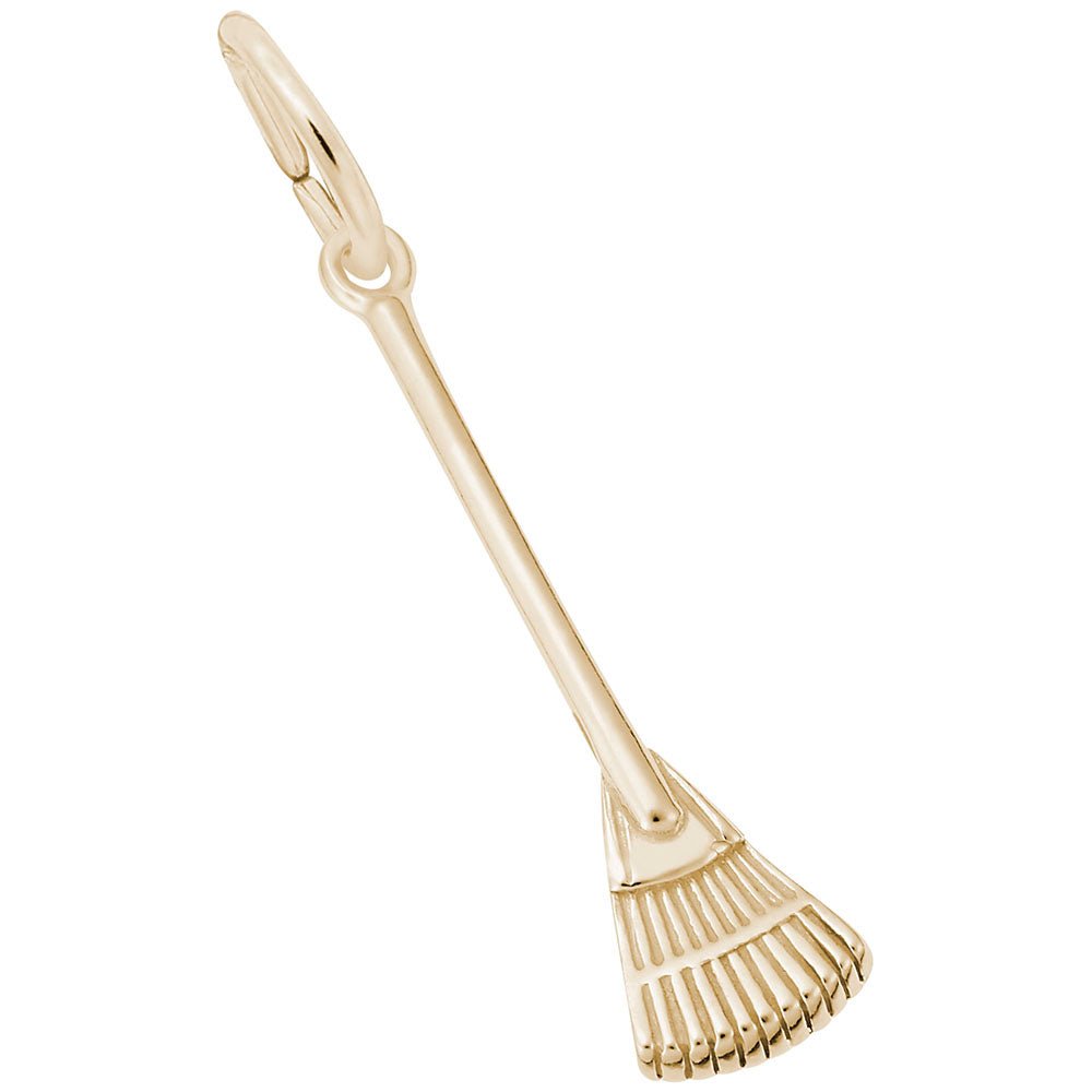 Rembrandt Charms - Fan Rake Charm – 3458 Rembrandt Charms Charm Birmingham Jewelry